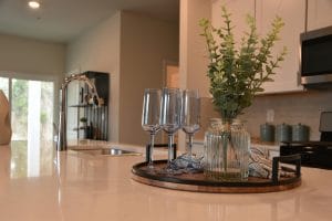 Add Greenery-20 Kitchen Interior Design Tips for Small Spaces