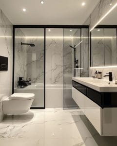 Glass Shower Enclosures for Seamless Bathroom Designs